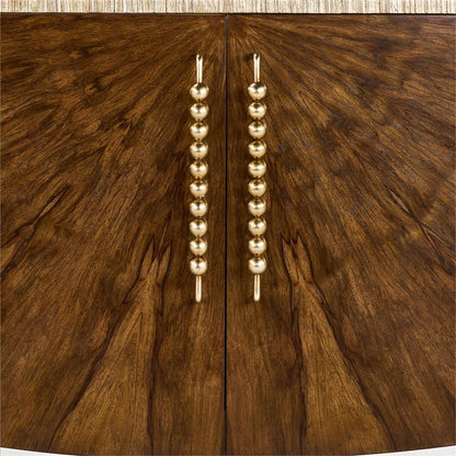John Richard Korina Four-Door Credenza