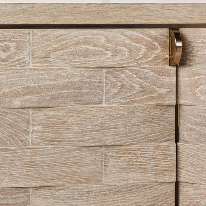 John Richard Tessere Four-Door Credenza, Limed