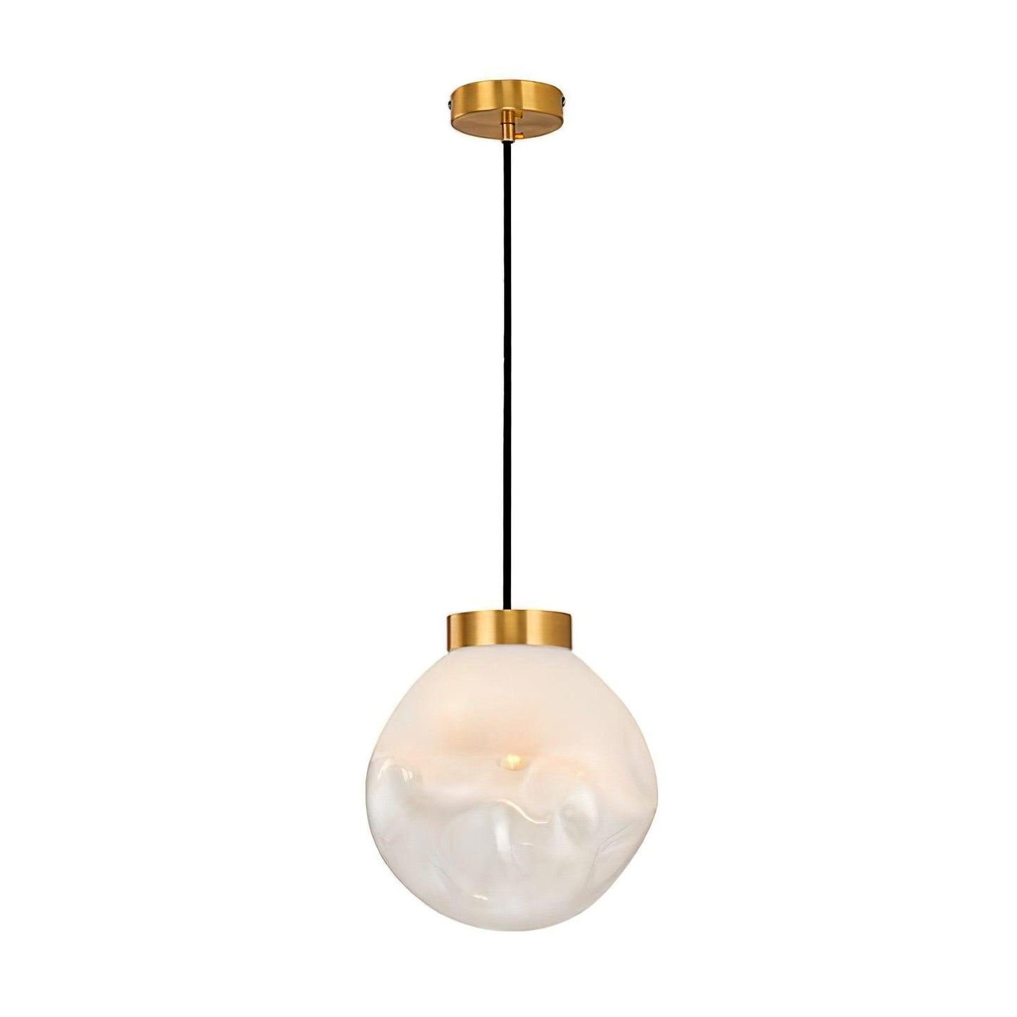 Ecar Peandant Lamp Dia 7.8″ x H 7.8″ / Dia 20cm x H 20cm / Gold Pendant light
