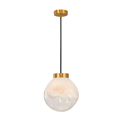 Ecar Peandant Lamp Dia 7.8″ x H 7.8″ / Dia 20cm x H 20cm / Gold Pendant light