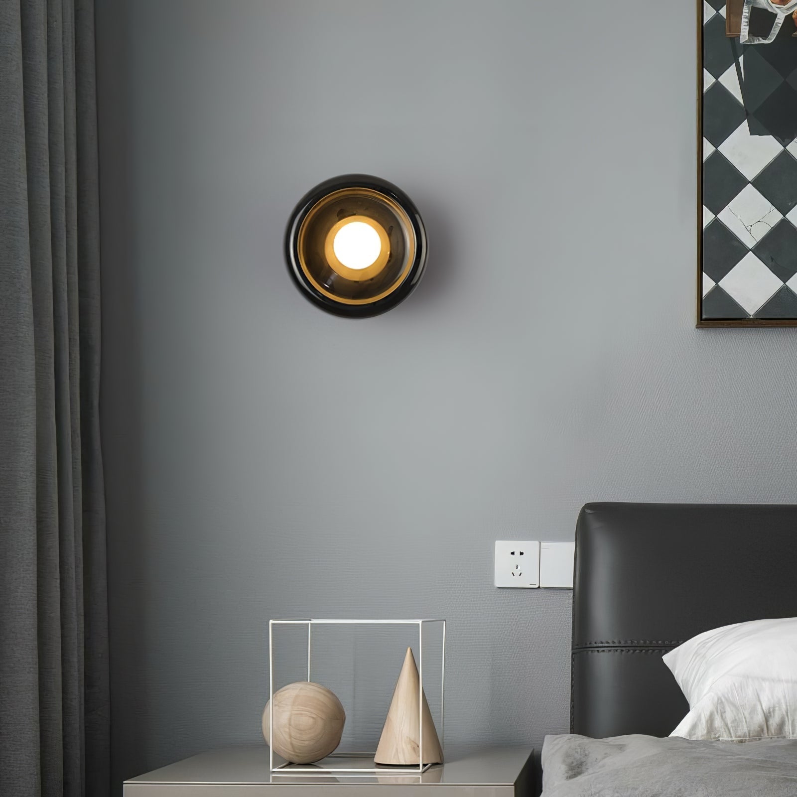 Eclipse Jade Wall Sconce Wall lamp