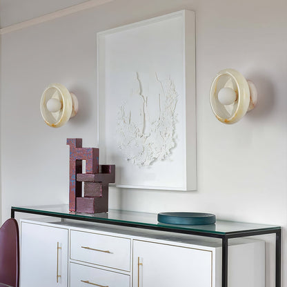 Eclipse Jade Wall Sconce Wall lamp