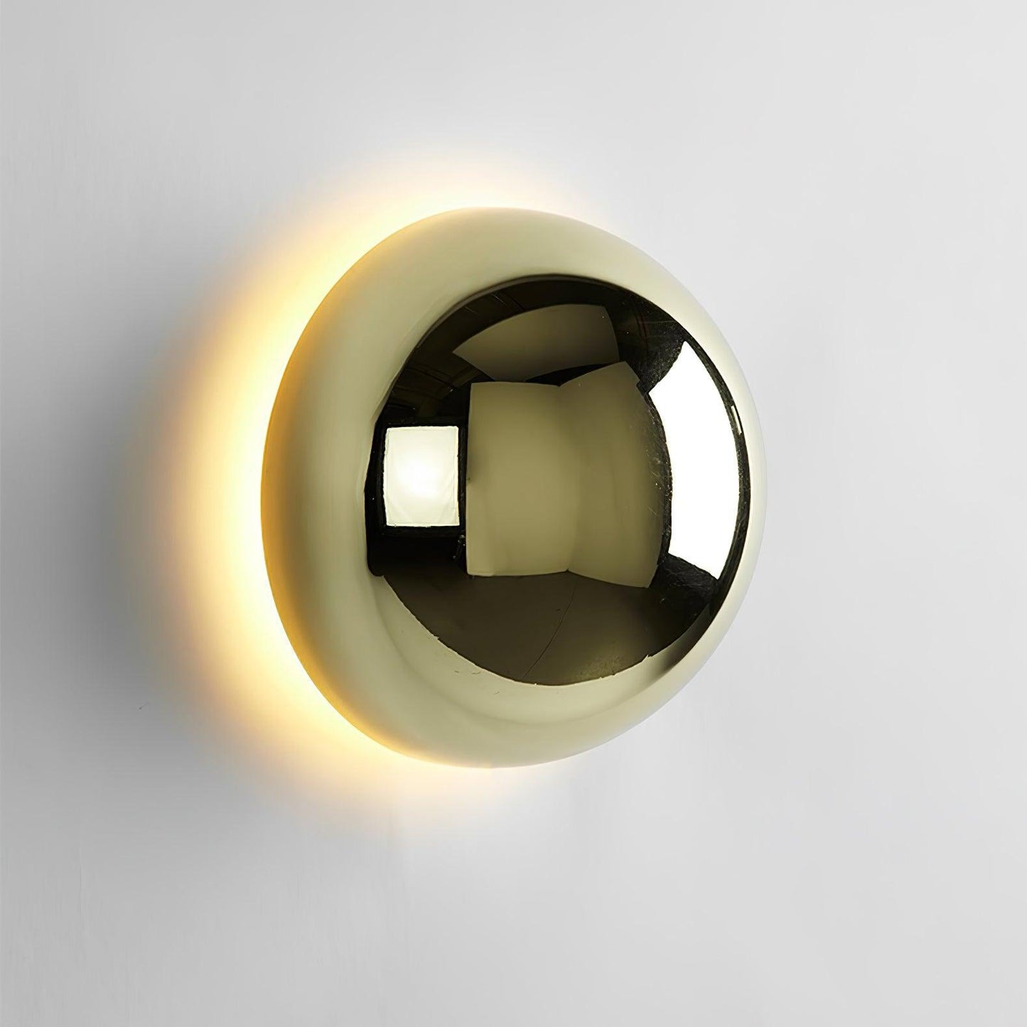 Aurum Sphere Wall Sconce ? 6.3″ x H 6.3″ / Dia 16cm x H 16cm / Gold / Warm Light Wall lamp