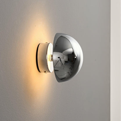 Aurum Sphere Wall Sconce ? 6.3″ x H 6.3″ / Dia 16cm x H 16cm / Chrome / Warm Light Wall lamp
