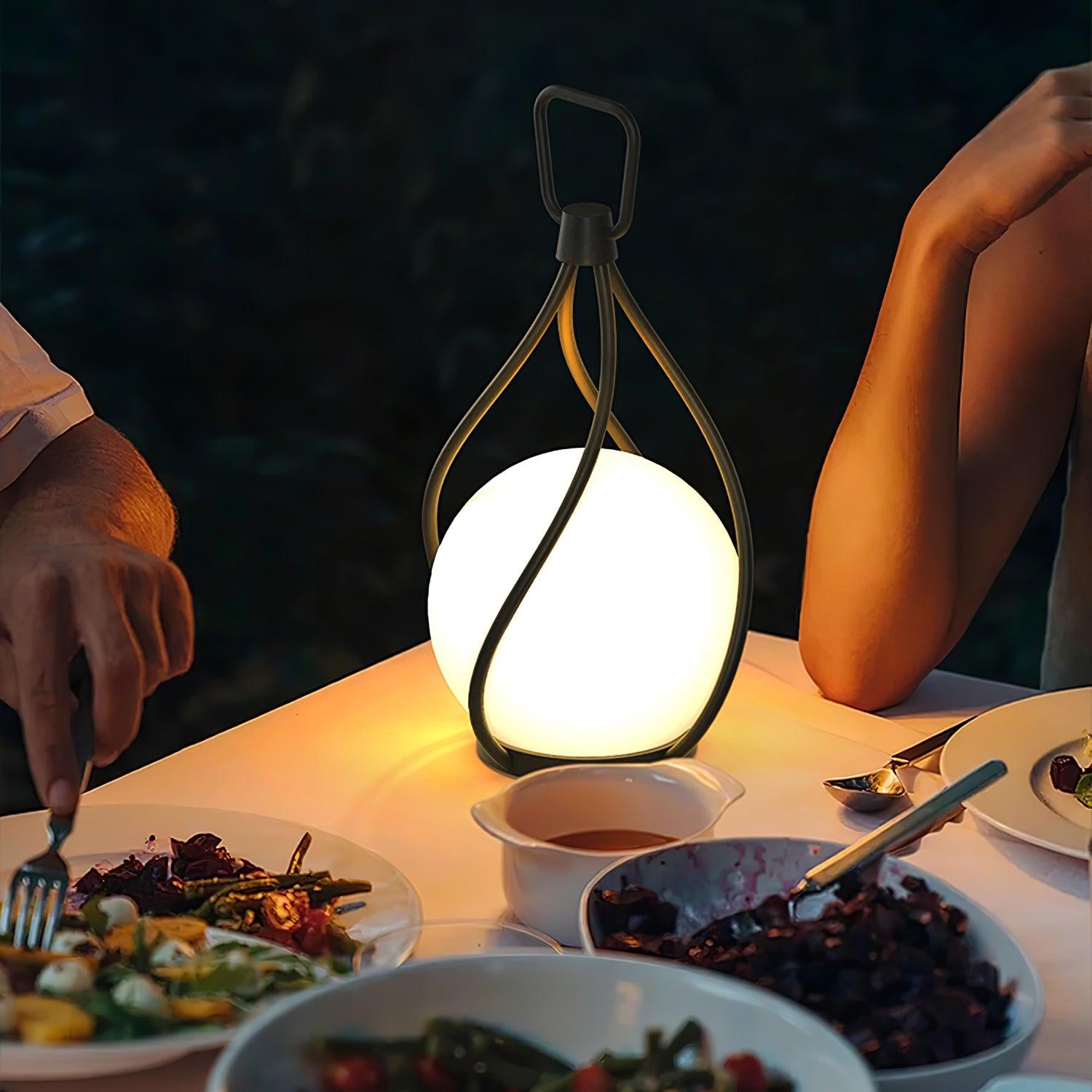 Eclisse Orb Lantern Rechargeable Table lamp Table lamp