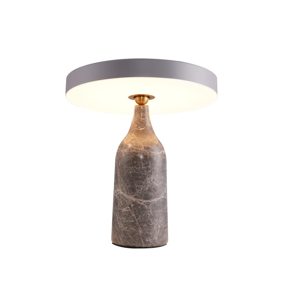 Eddy Table Lamp Dia 12.6″ x H 13.2″ / Dia 32cm x H 33.6cm / Grey / US plug Table lamp
