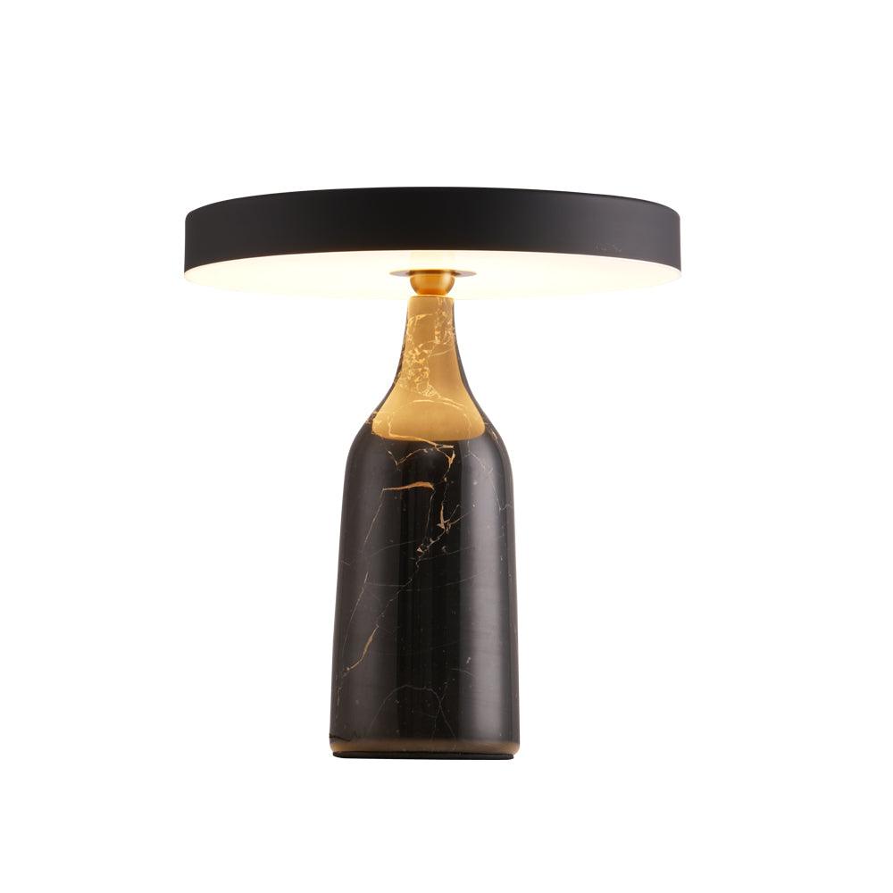 Eddy Table Lamp Dia 12.6″ x H 13.2″ / Dia 32cm x H 33.6cm / Black / US plug Table lamp