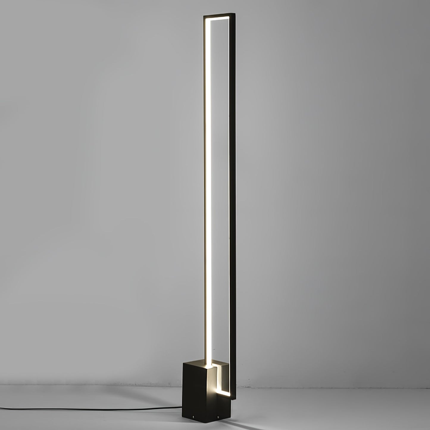 Edge Floor Lamp L 10.8″ x H 63″ / L 27.5cm x H 160cm / Cool Light / US Plug Floor lamp