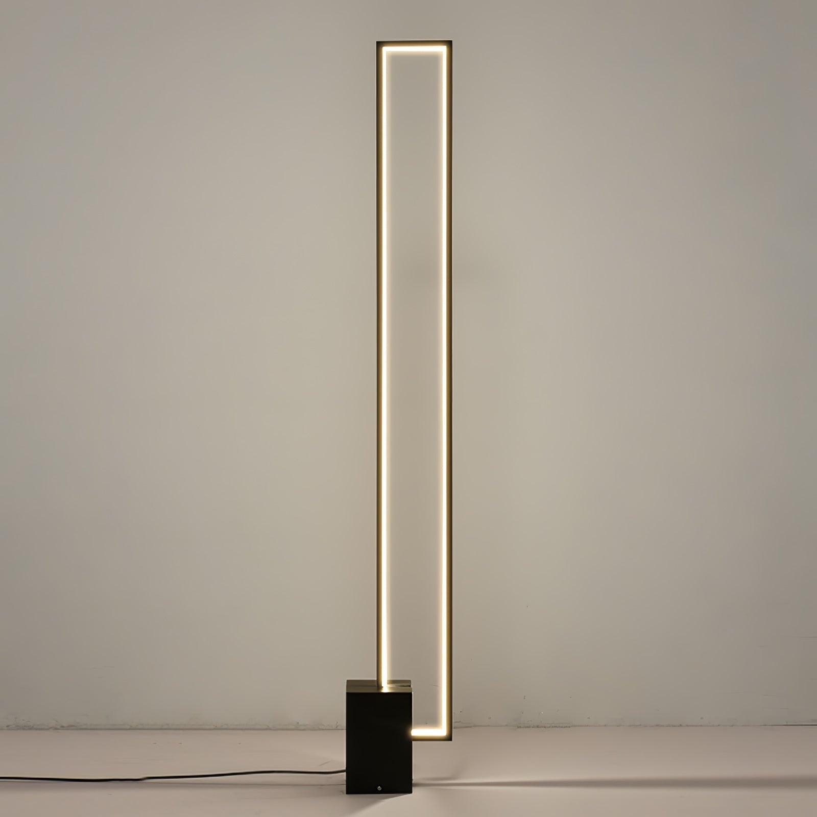 Edge Floor Lamp L 10.8″ x H 63″ / L 27.5cm x H 160cm / Warm Light / US Plug Floor lamp