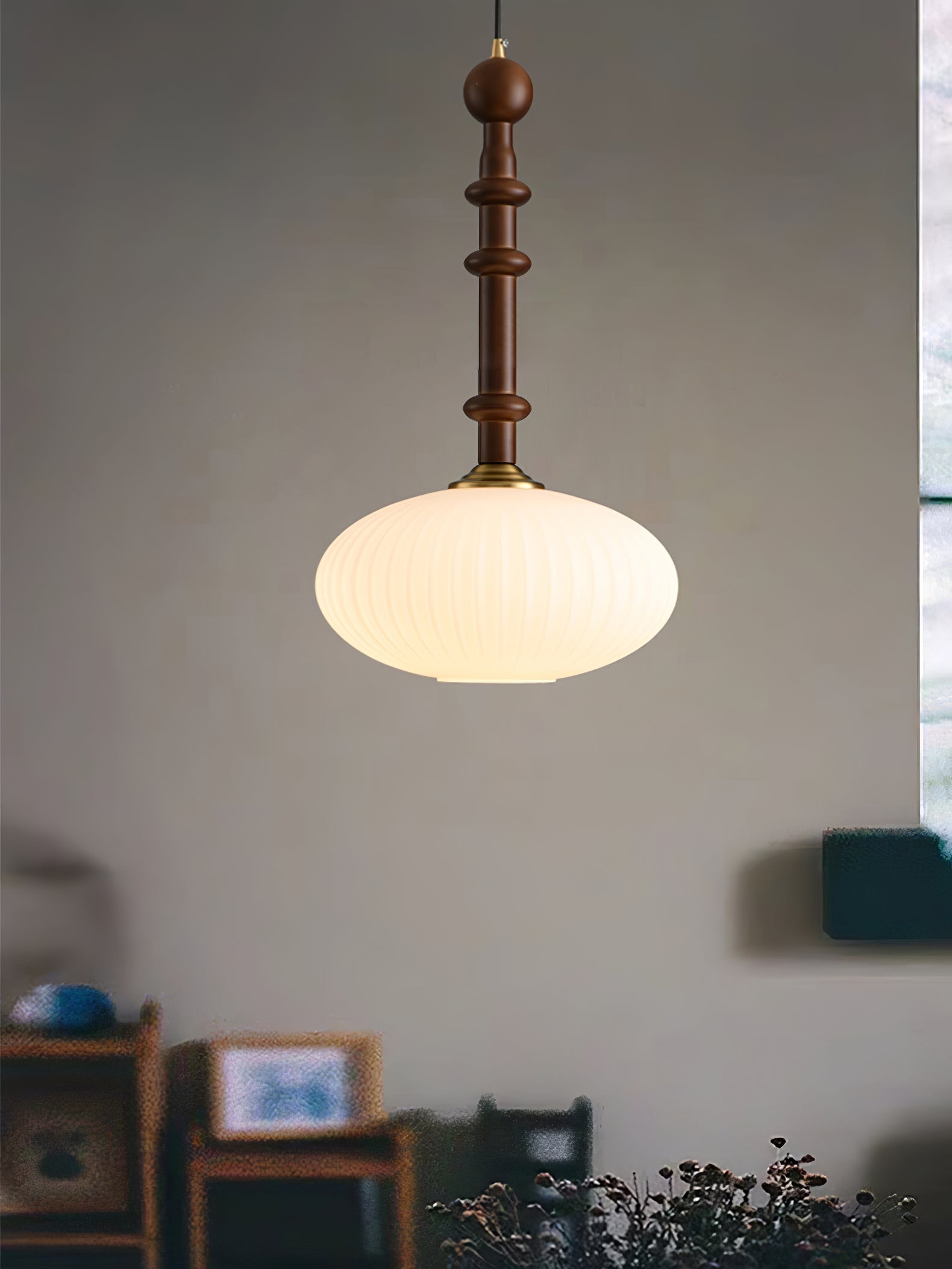 Edison Wood Pendant Light Pendant light