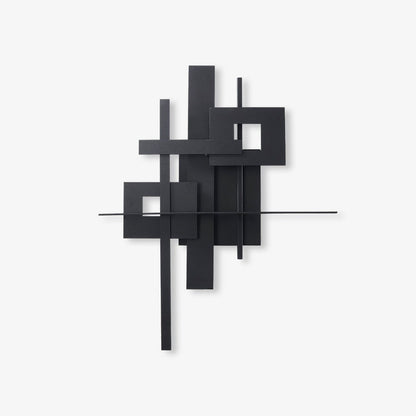 Eithne Planar Wall Lamp ? 18.9″ x H 23.2″ / Black / Warm Light Wall lamp