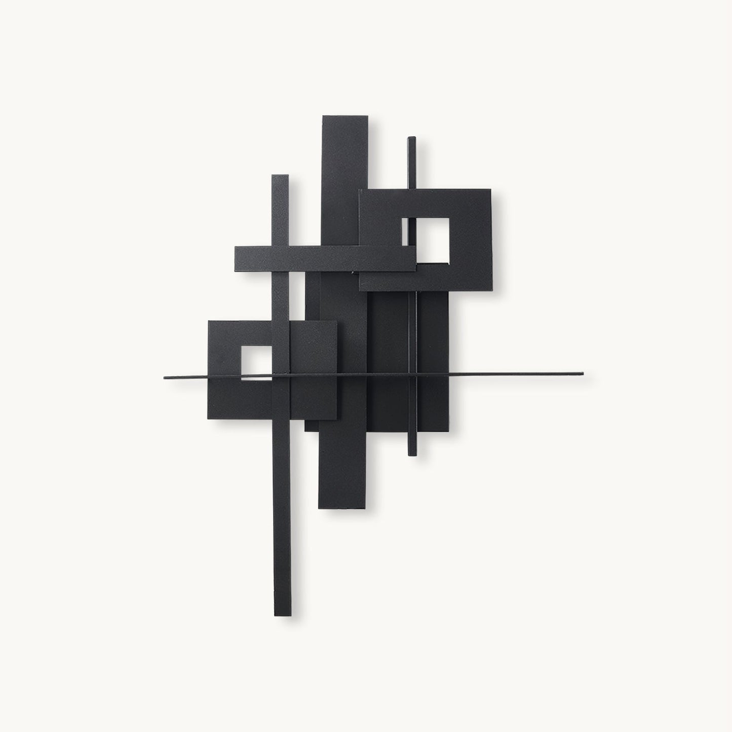 Eithne Planar Wall Lamp ? 18.9″ x H 23.2″ / Black / Warm Light Wall lamp