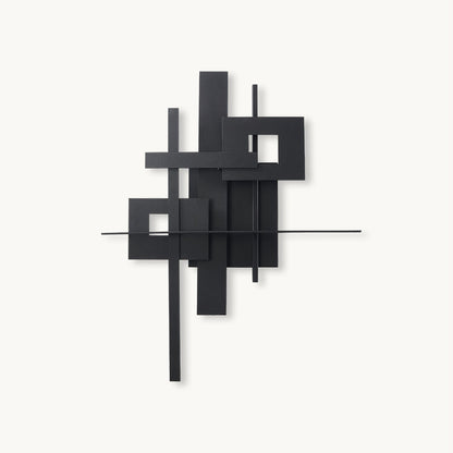 Eithne Planar Wall Lamp ? 18.9″ x H 23.2″ / Black / Warm Light Wall lamp