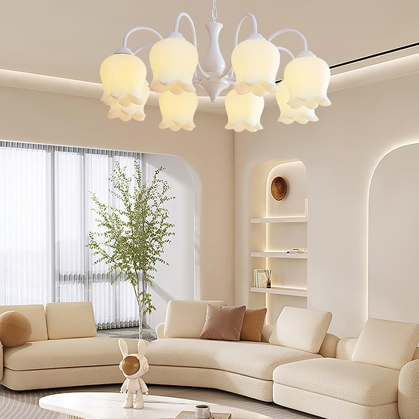 Elegant Lilium Chandelier Chandelier