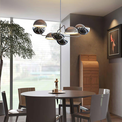 Elisabeth Penta Chandelier ? 31.5 x H 39″ / Dia 80cm x H 100cm / Black Chandelier