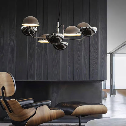 Elisabeth Penta Chandelier Dia 31.5 x H 39″ / Dia 80cm x H 100cm / Black Chandelier