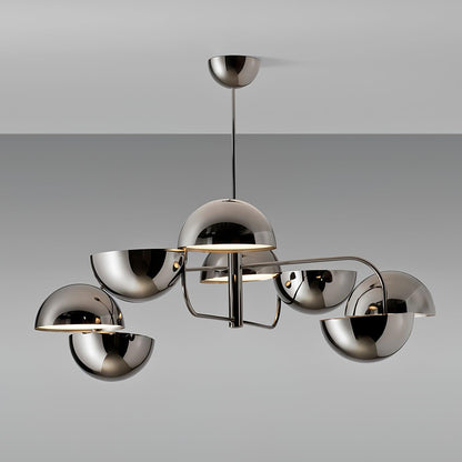 Elisabeth Penta Chandelier ? 31.5 x H 39″ / Dia 80cm x H 100cm / Black Chandelier