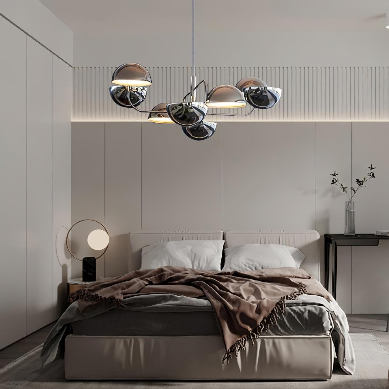 Elisabeth Penta Chandelier ? 31.5 x H 39″ / Dia 80cm x H 100cm / Black Chandelier