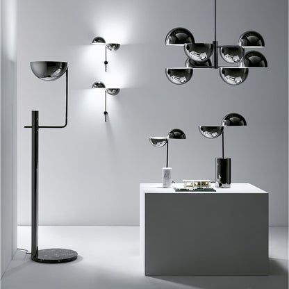 Elisabeth Penta Chandelier ? 31.5 x H 39″ / Dia 80cm x H 100cm / Black Chandelier