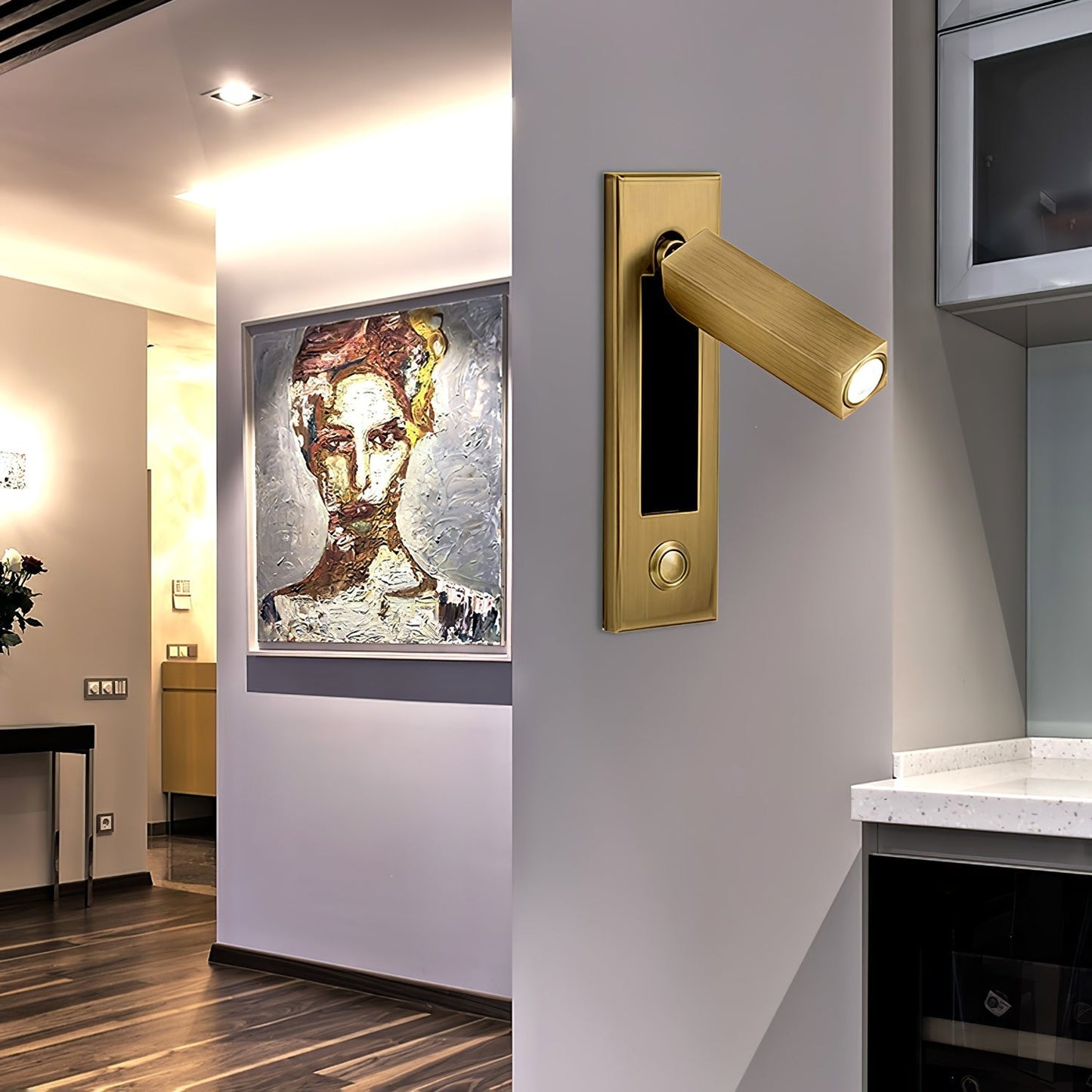 Embedded Bedside Sconce Wall lamp