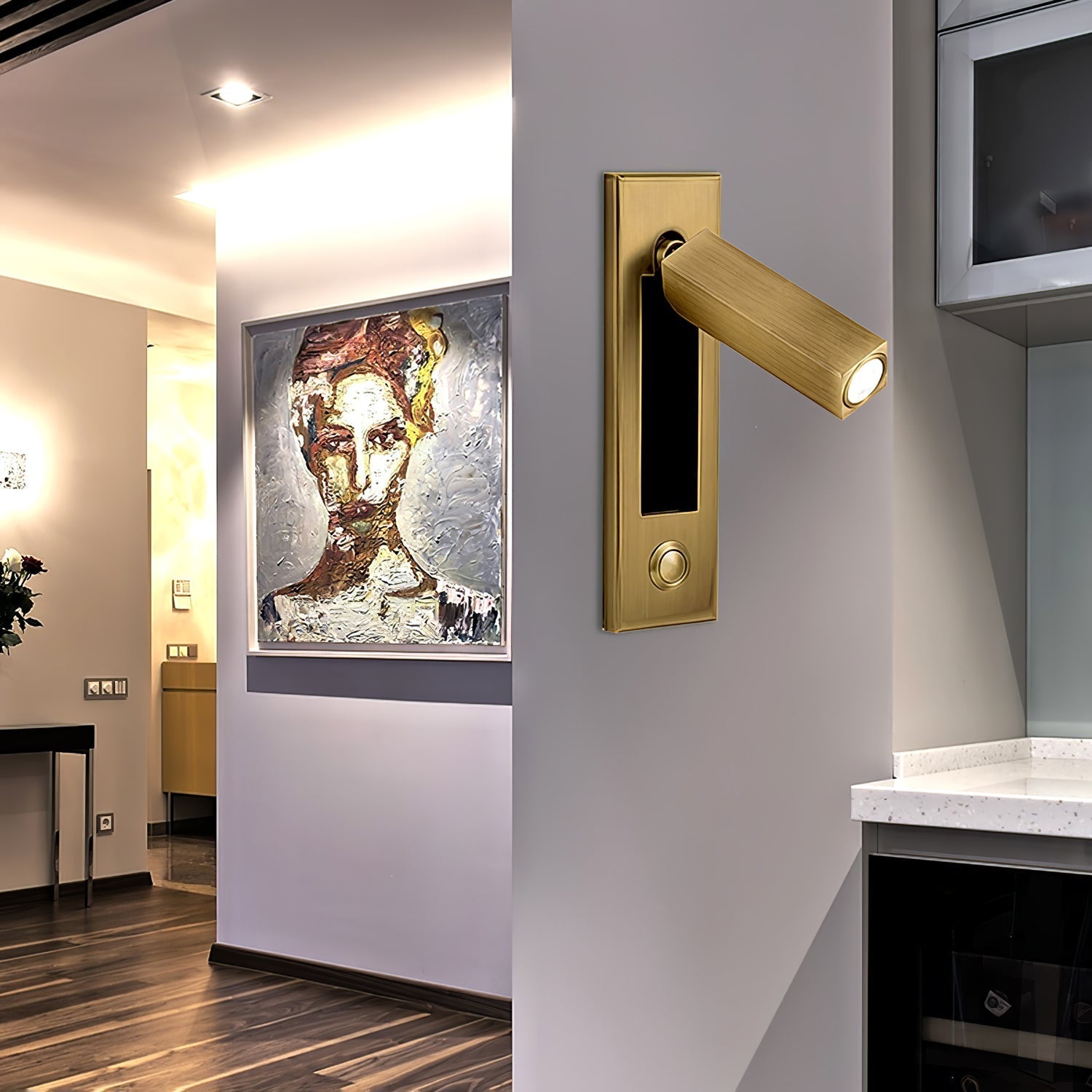 Embedded Bedside Sconce Wall lamp