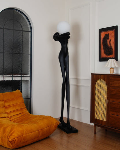 Embrace Ball Sculpture Floor Lamp Floor lamp