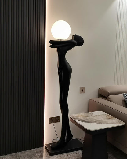 Embrace Ball Sculpture Floor Lamp Floor lamp