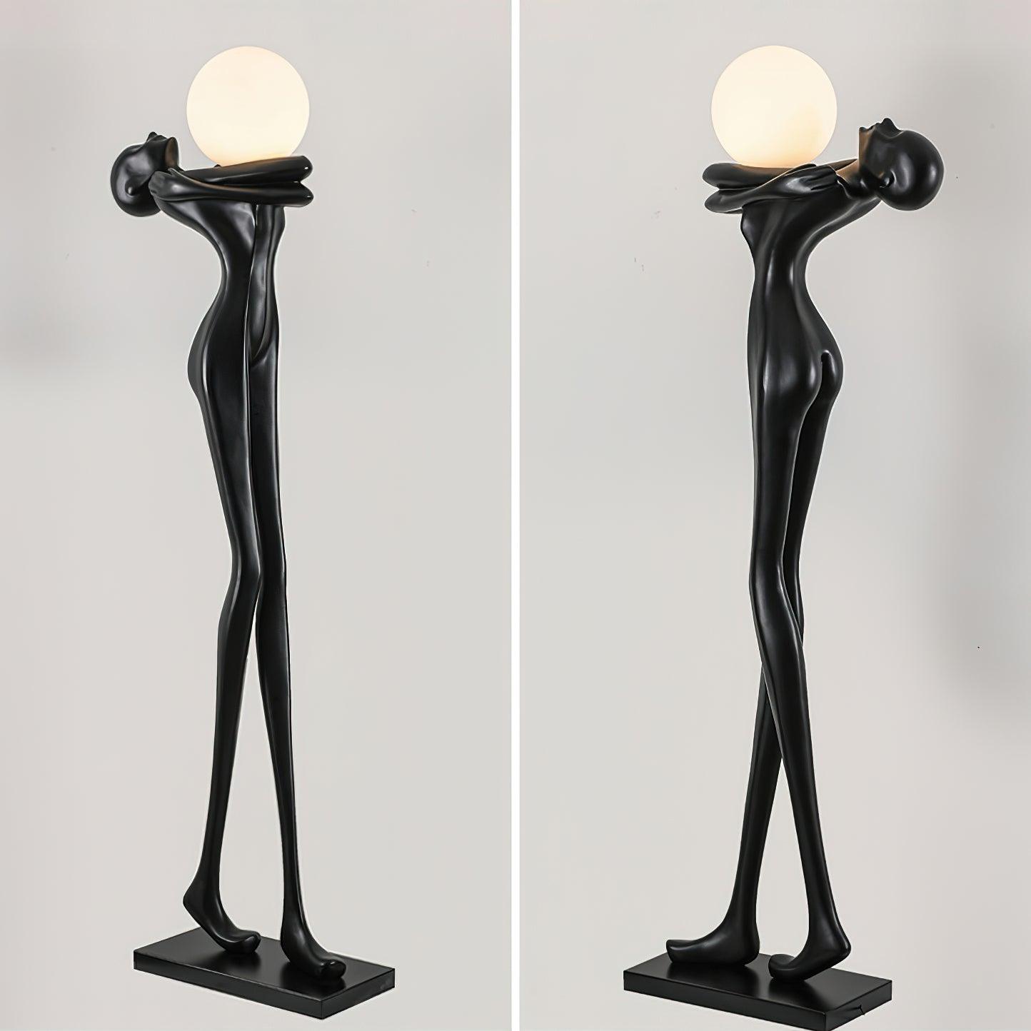 Embrace Ball Sculpture Floor Lamp Floor lamp