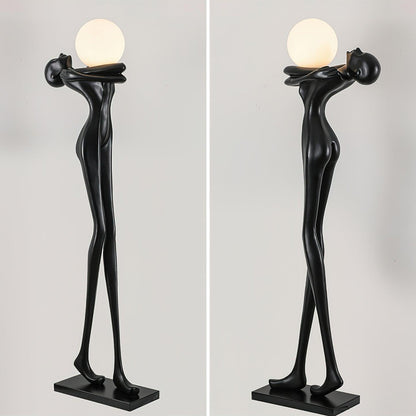 Embrace Ball Sculpture Floor Lamp Floor lamp