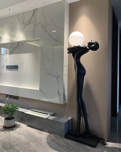 Embrace Ball Sculpture Floor Lamp Floor lamp