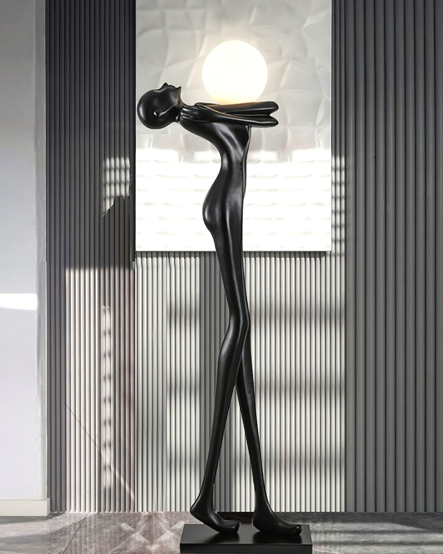 Embrace Ball Sculpture Floor Lamp Floor lamp