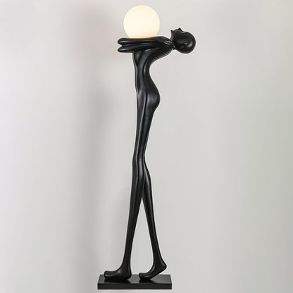 Embrace Ball Sculpture Floor Lamp Floor lamp
