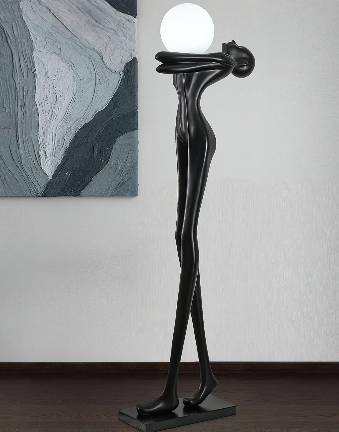 Embrace Ball Sculpture Floor Lamp Floor lamp