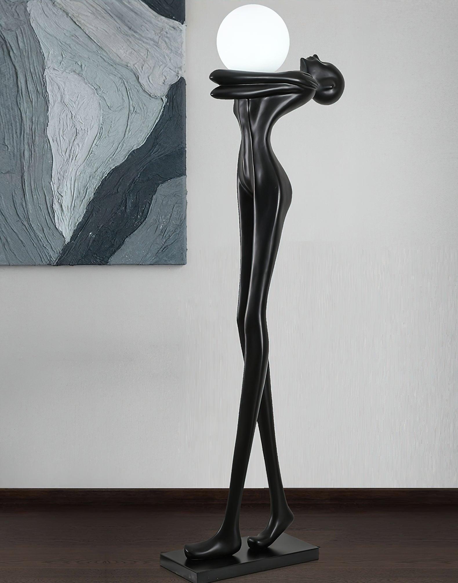 Embrace Ball Sculpture Floor Lamp Floor lamp