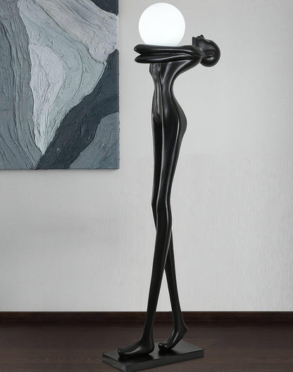 Embrace Ball Sculpture Floor Lamp Floor lamp