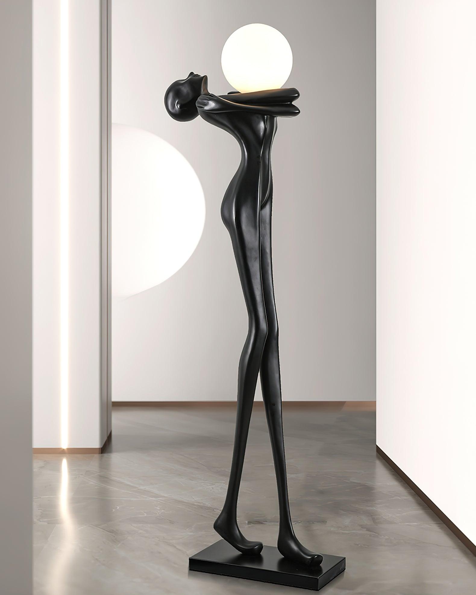 Embrace Ball Sculpture Floor Lamp Floor lamp