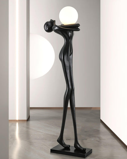 Embrace Ball Sculpture Floor Lamp Floor lamp