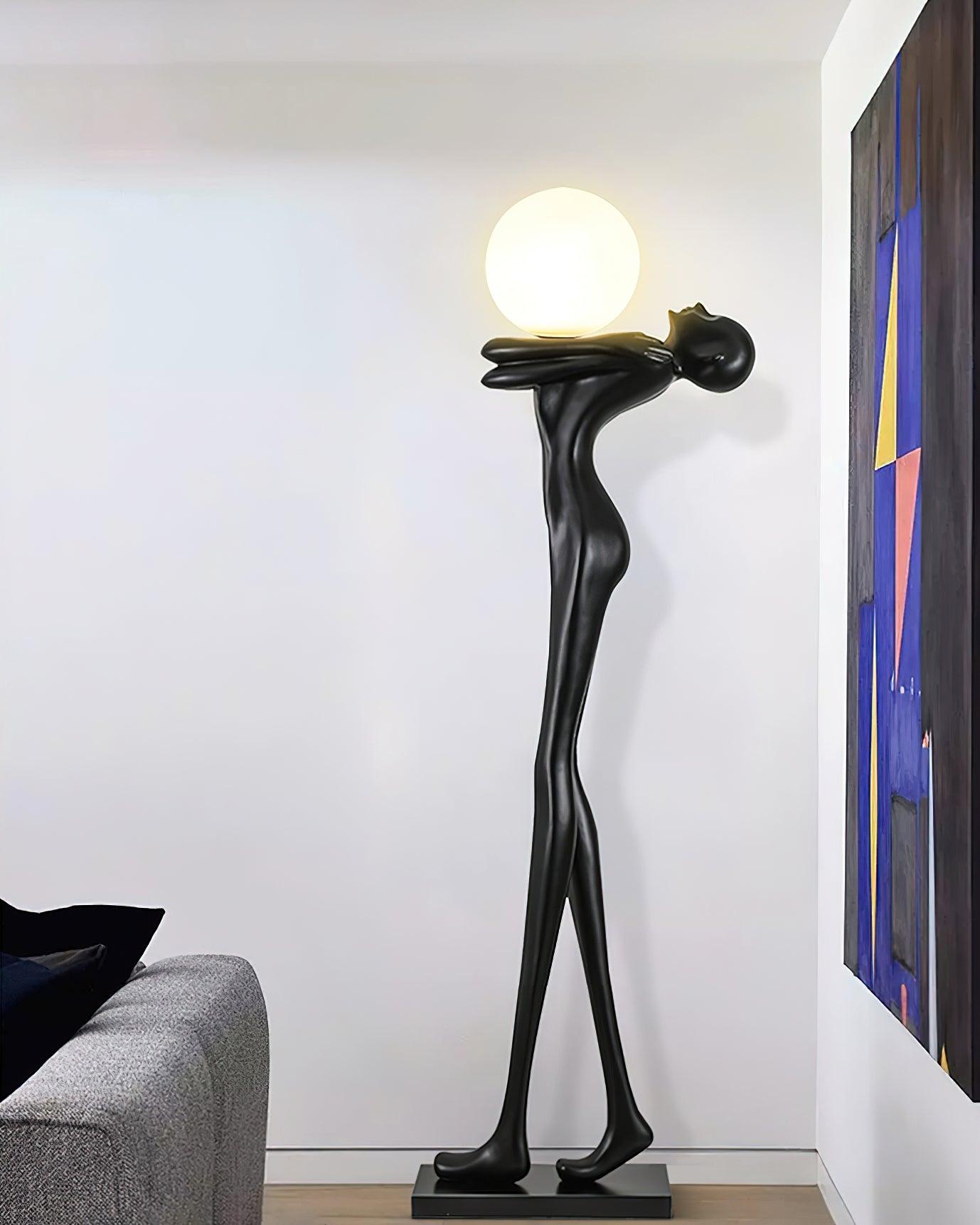 Embrace Ball Sculpture Floor Lamp Floor lamp