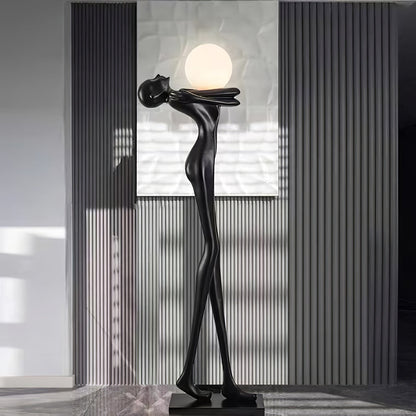 Embrace Ball Sculpture Floor Lamp Floor lamp
