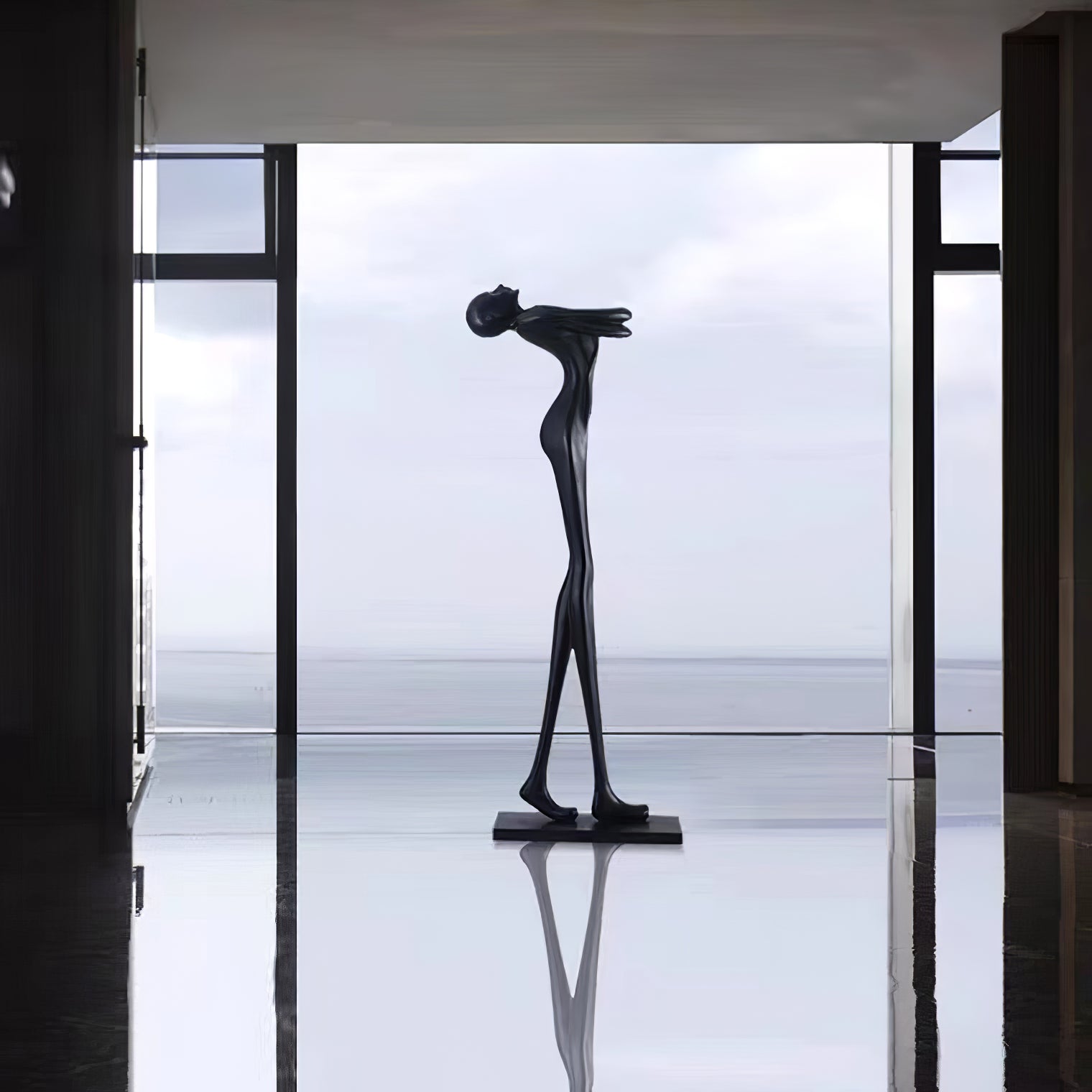 Embrace Ball Sculpture Floor Lamp Floor lamp