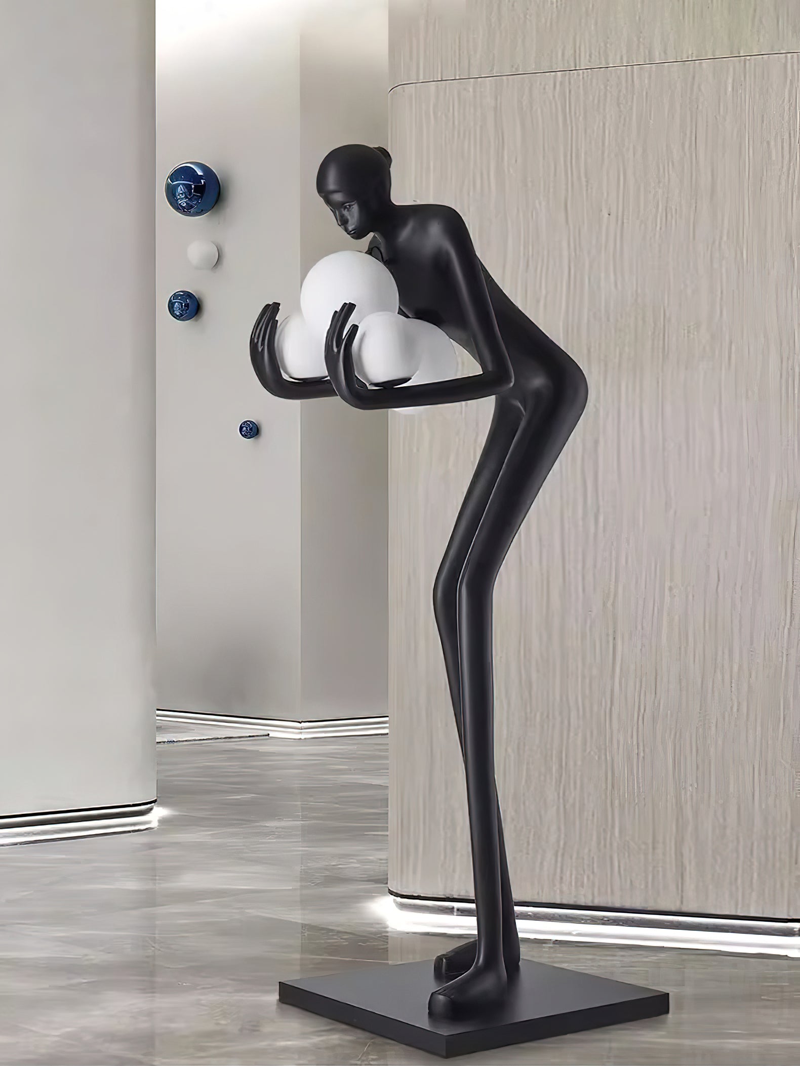 Embrace of Light Sculpture Floor Lamp Floor lamp