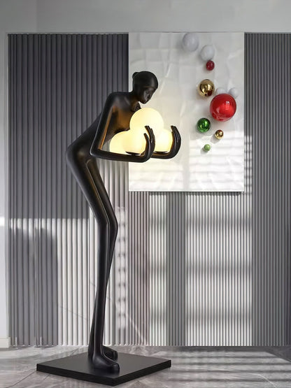 Embrace of Light Sculpture Floor Lamp Floor lamp