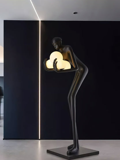 Embrace of Light Sculpture Floor Lamp Floor lamp