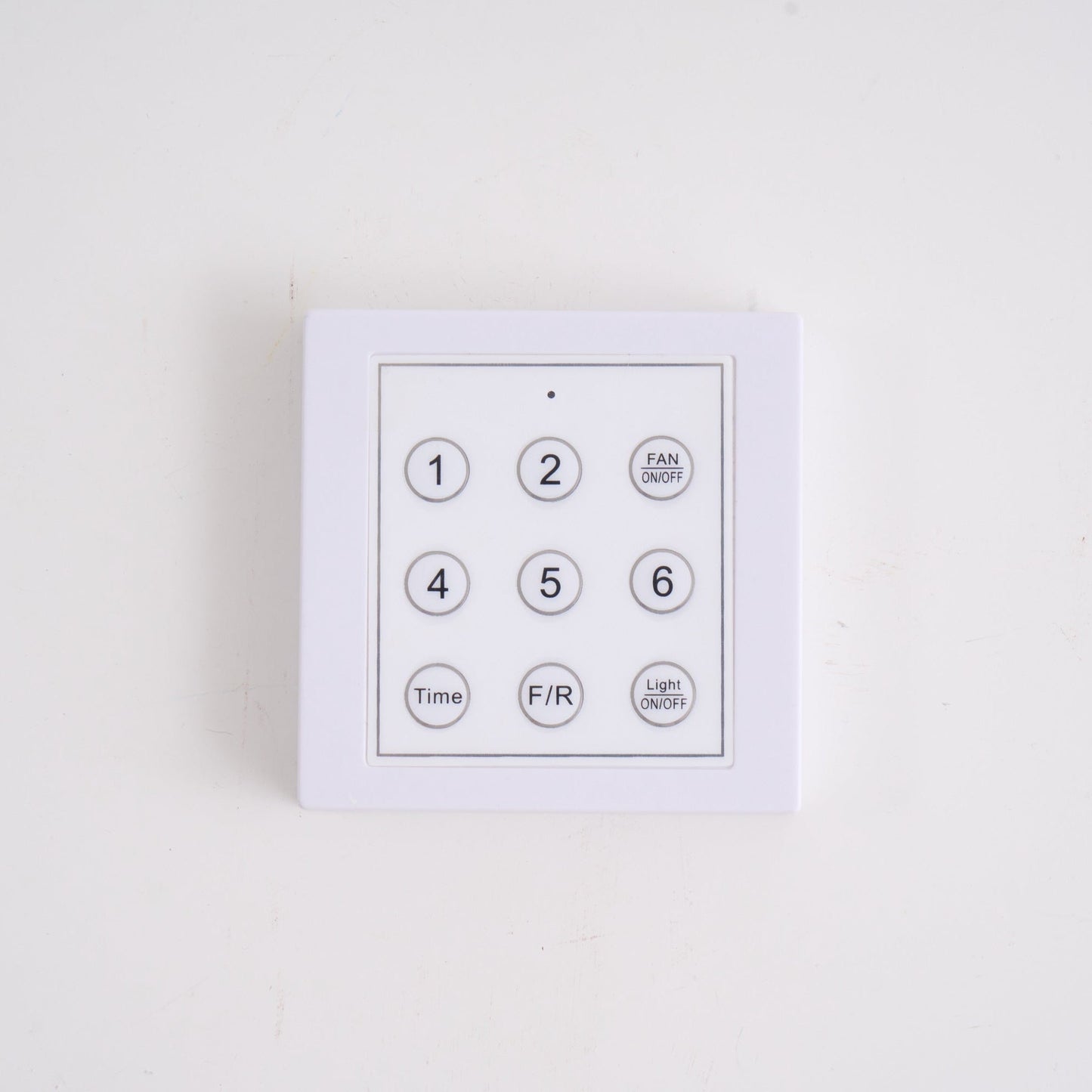 Wireless Wall Switch L 3.3″ x W 3.3″ / White / No delivery if purchased separately 1001 Light source & accessories