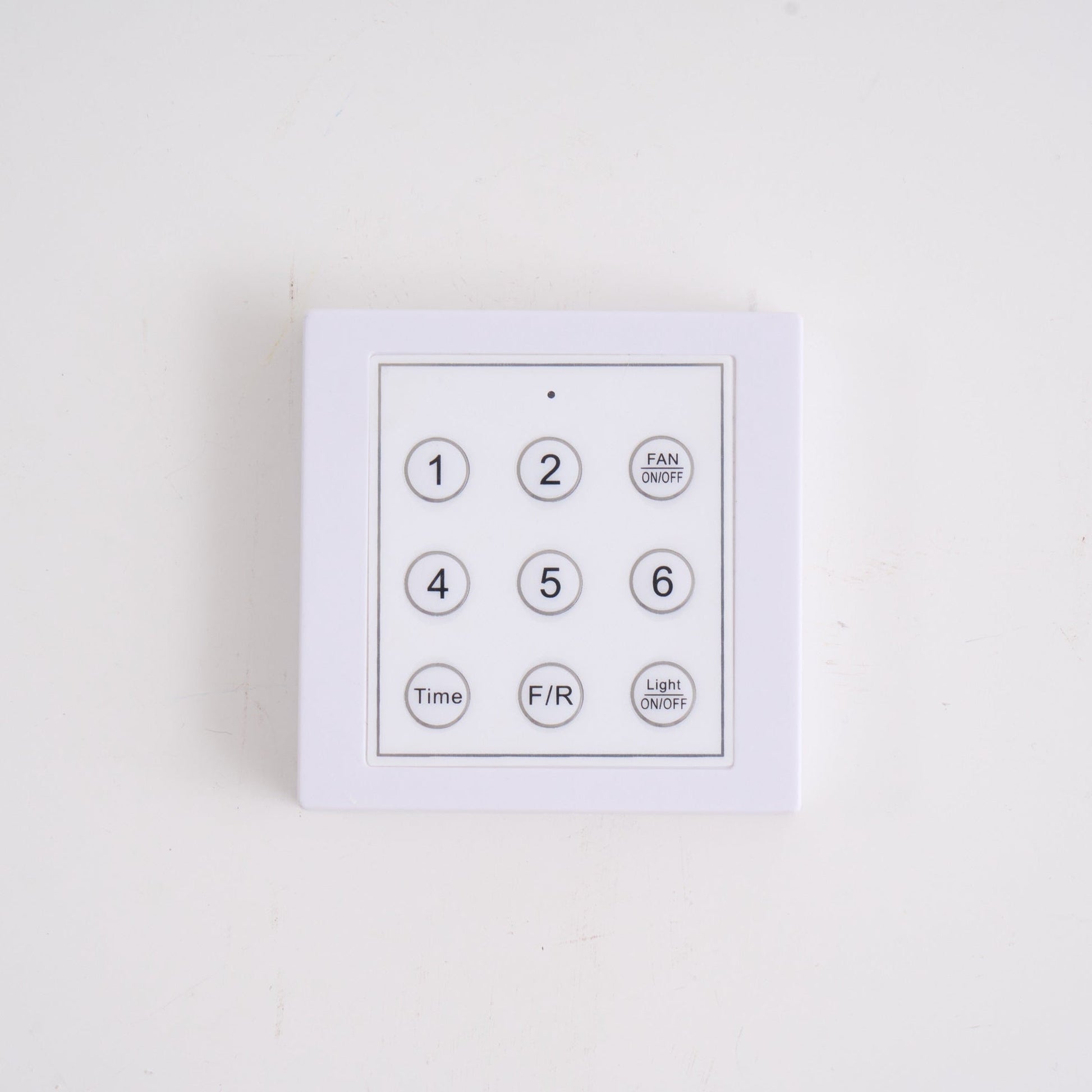 Wireless Wall Switch L 3.3″ x W 3.3″ / White / No delivery if purchased separately 1001 Light source & accessories