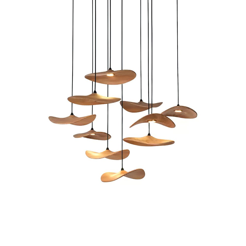 Empty Leaf Chandelier Chandelier