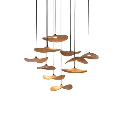 Empty Leaf Chandelier Chandelier