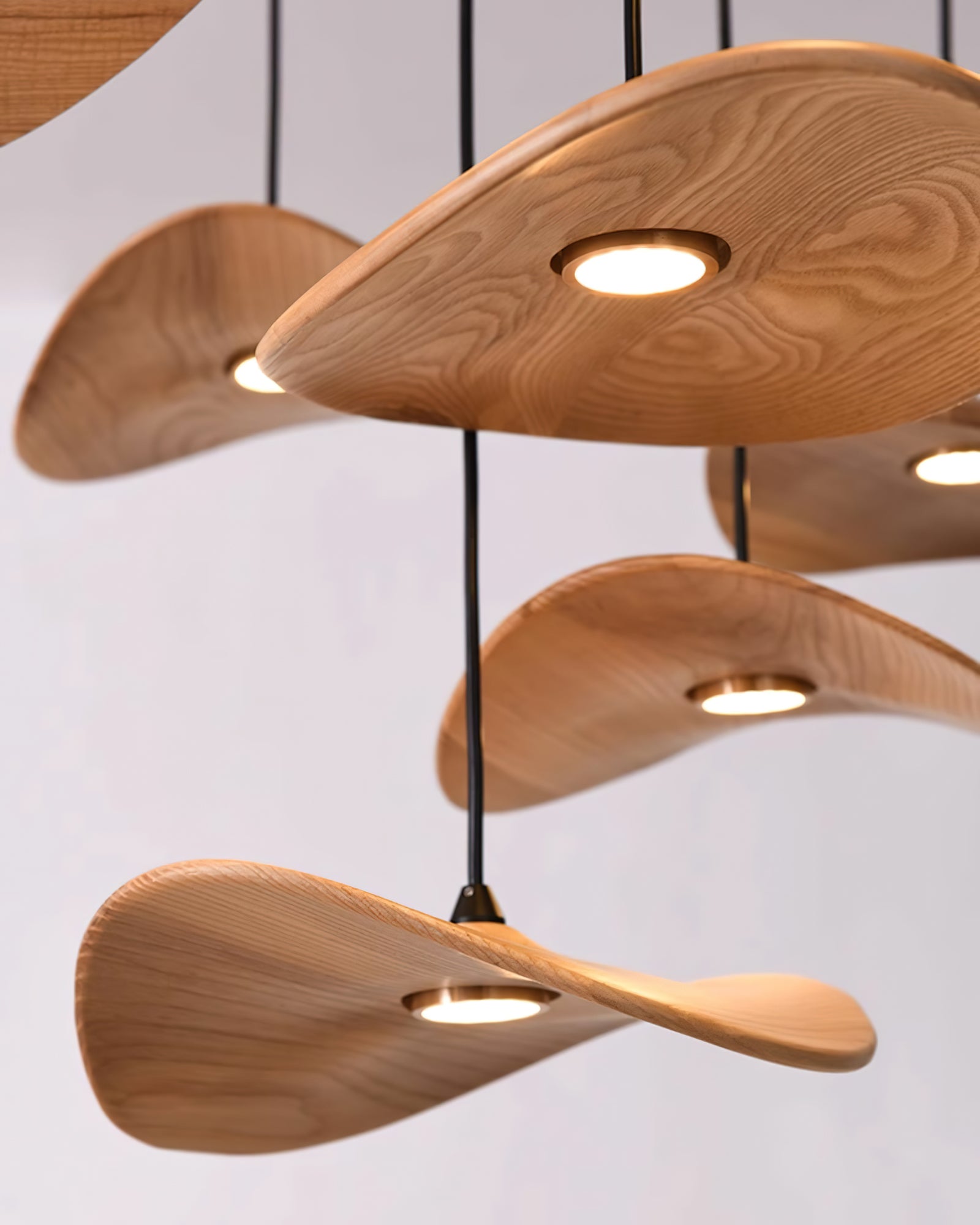Empty Leaf Chandelier Chandelier