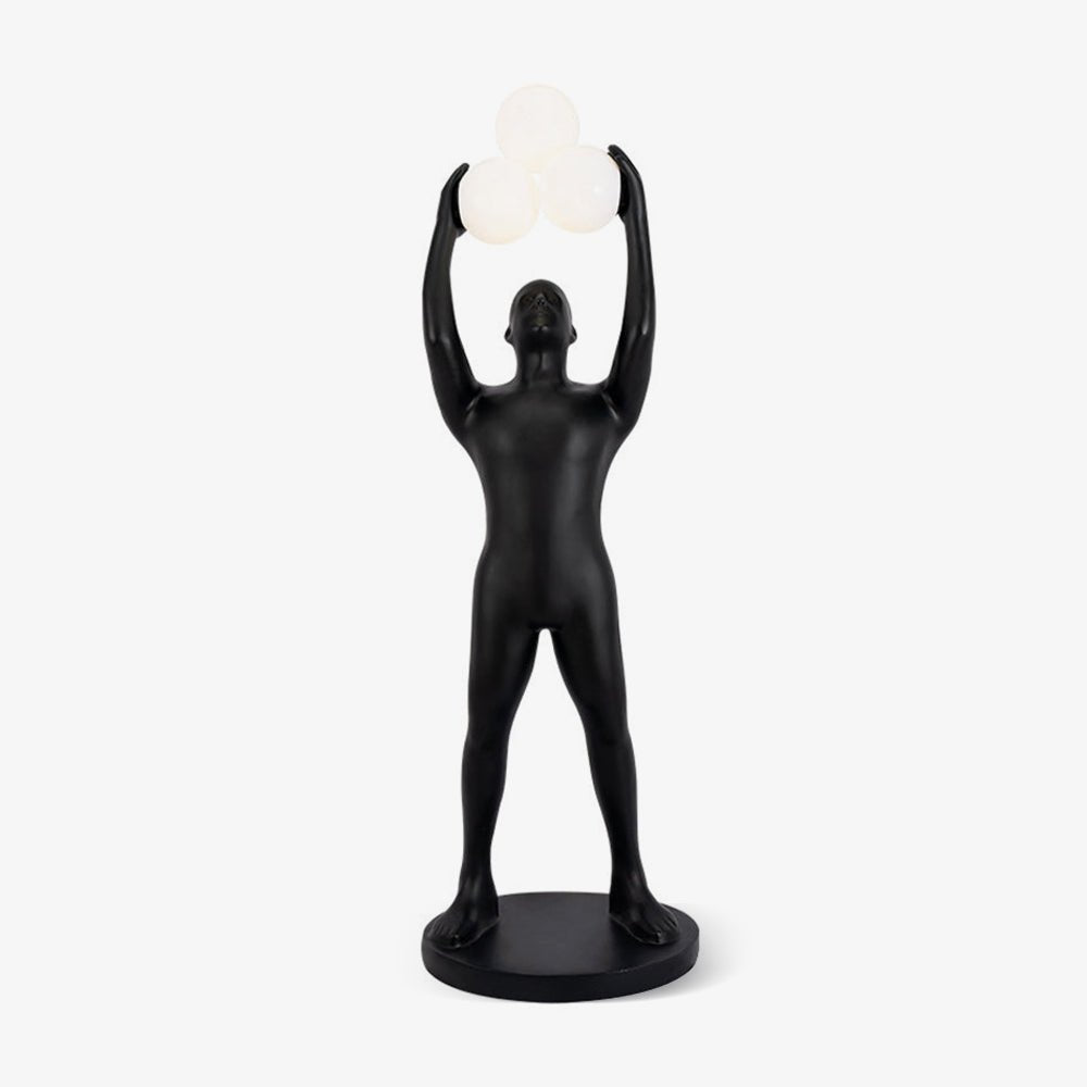 Enlightened Figure Sculptor Floor Lamp Floor lamp