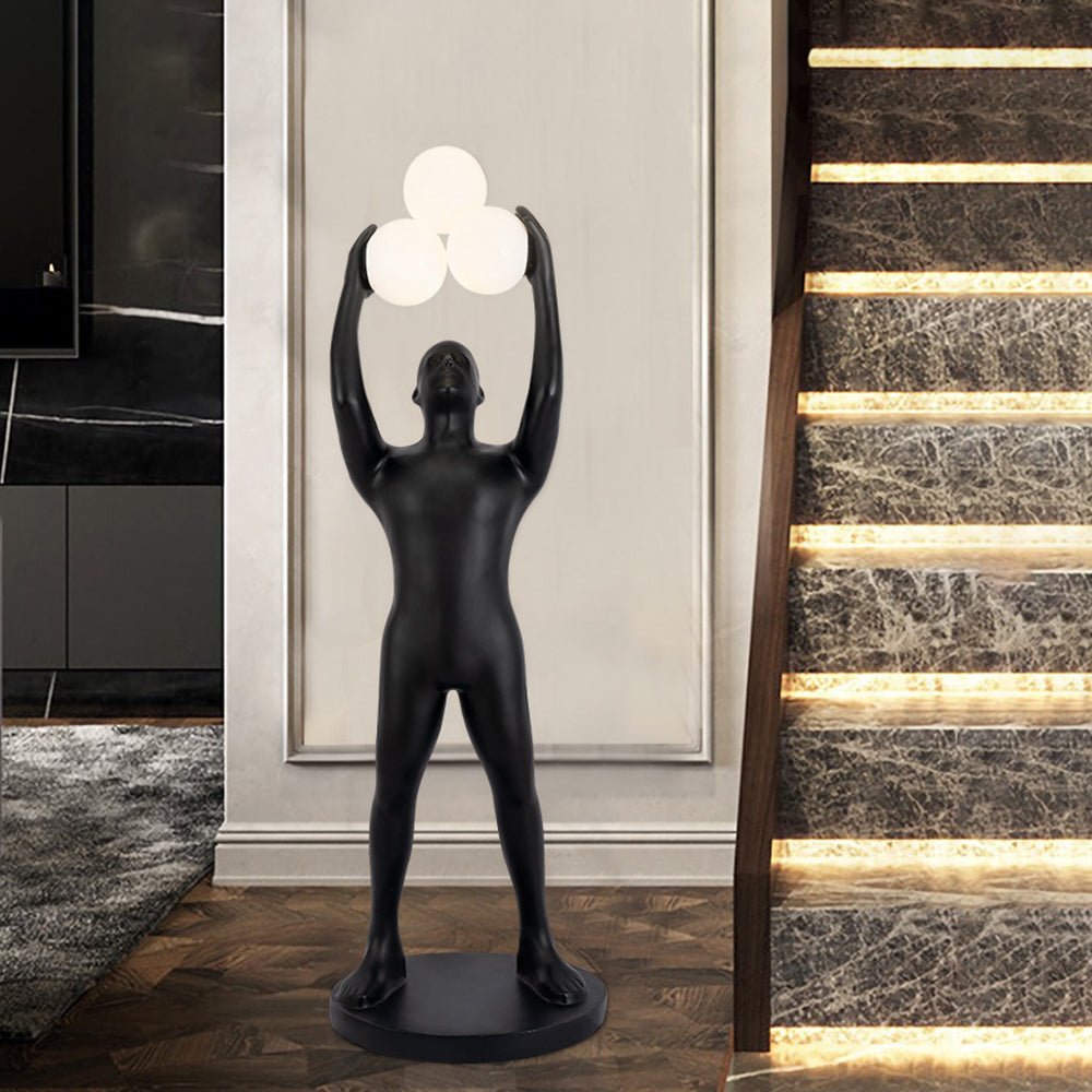 Enlightened Figure Sculptor Floor Lamp Floor lamp